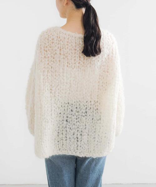 セール】モヘヤルーズハンドニット（ニット/セーター）｜URBAN