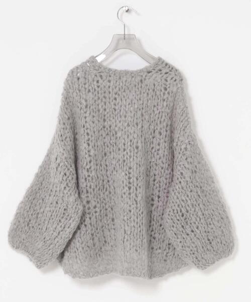 セール】モヘヤルーズハンドニット（ニット/セーター）｜URBAN