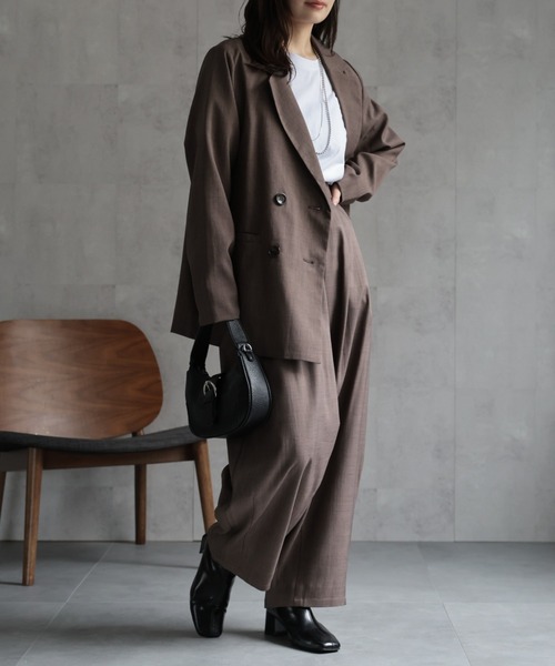 ap retro(アプレトロ)の「【SETUP対応】イージーコクーンパンツ(その他パンツ・レディース・ブラウン/チャコール/ベージュ/ネイビー/ブラック・MEDIUM/LARGE)」の13枚目の写真