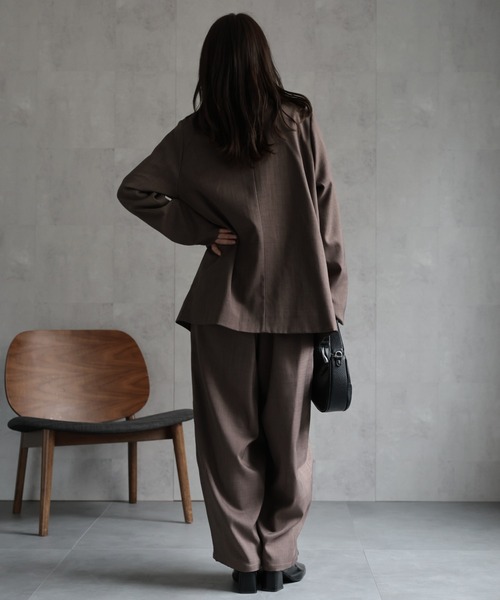 ap retro(アプレトロ)の「【SETUP対応】イージーコクーンパンツ(その他パンツ・レディース・ブラウン/チャコール/ベージュ/ネイビー/ブラック・MEDIUM/LARGE)」の17枚目の写真