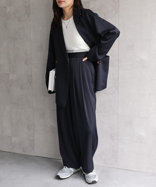 model：156cm 着用サイズ：MEDIUM
