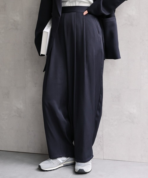 model：156cm 着用サイズ：MEDIUM