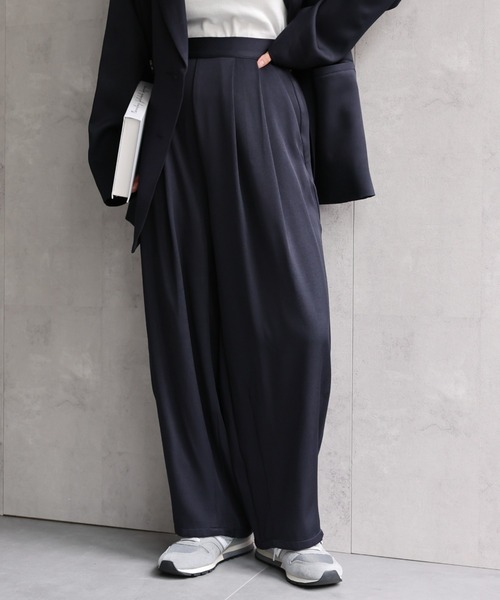model：156cm 着用サイズ：MEDIUM