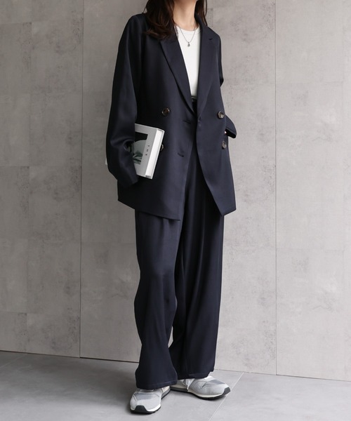 model：156cm 着用サイズ：MEDIUM