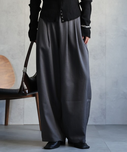 model：156cm 着用サイズ：MEDIUM