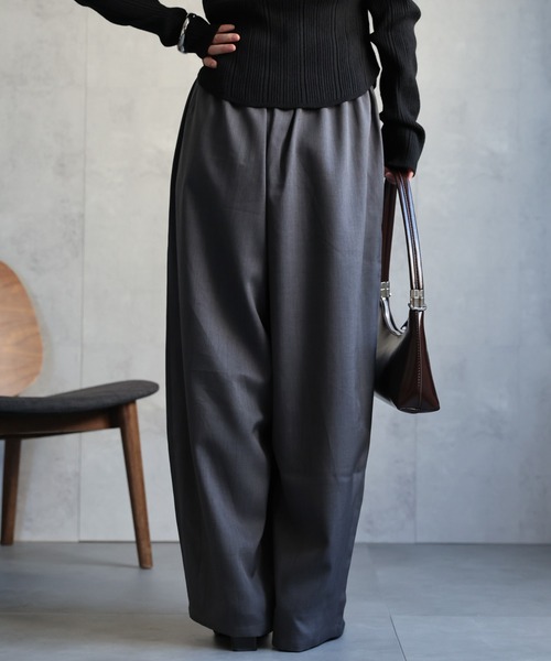 model：156cm 着用サイズ：MEDIUM