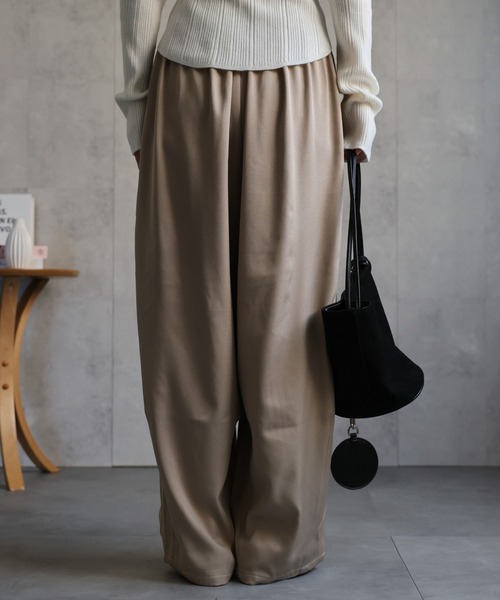 model：156cm 着用サイズ：MEDIUM
