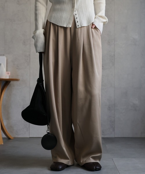 ap retro(アプレトロ)の「【SETUP対応】イージーコクーンパンツ(その他パンツ・レディース・ブラウン/チャコール/ベージュ/ネイビー/ブラック・MEDIUM/LARGE)」の21枚目の写真