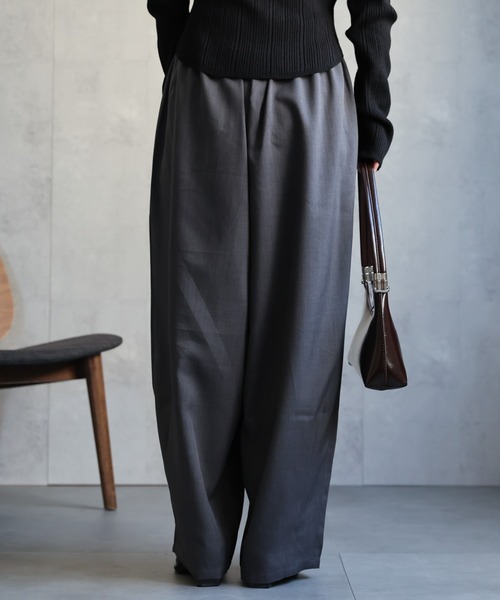 model：156cm 着用サイズ：MEDIUM
