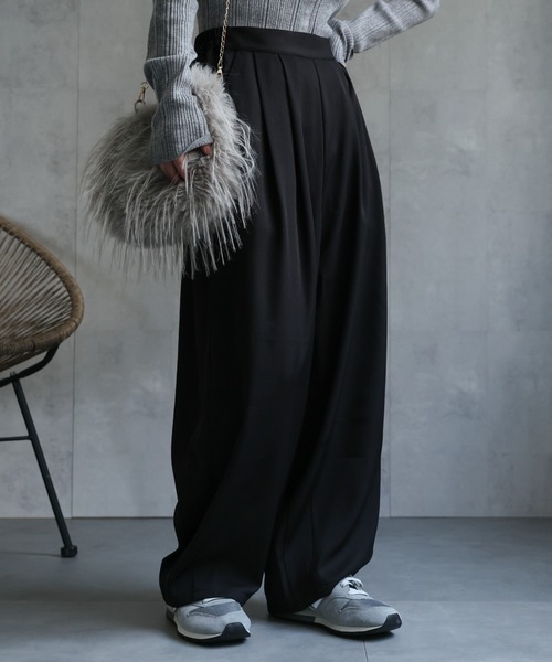 model：156cm 着用サイズ：MEDIUM