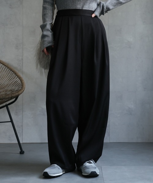 model：156cm 着用サイズ：MEDIUM