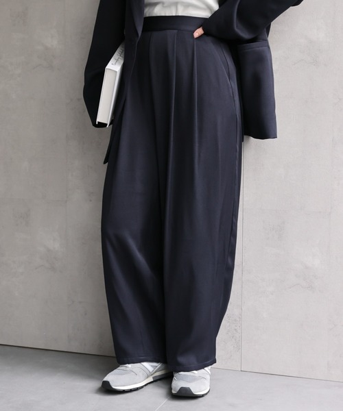 model：156cm 着用サイズ：MEDIUM