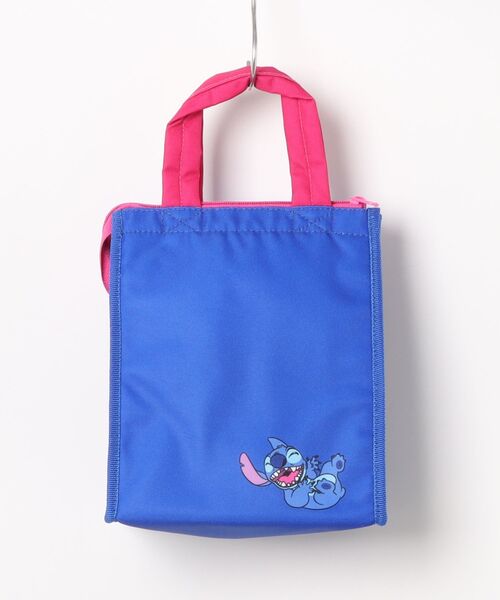 Disney（ディズニー）の「〈Disney/ディズニー〉スティッチ  STITCH  ランチバッグスクエア M（ランチョンマット/テーブルウェア・レディース・ブルー/ピンク・ONE SIZE）」の9枚目の写真