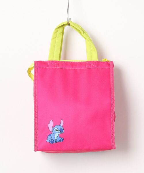 Disney（ディズニー）の「〈Disney/ディズニー〉スティッチ  STITCH  ランチバッグスクエア M（ランチョンマット/テーブルウェア・レディース・ブルー/ピンク・ONE SIZE）」の10枚目の写真