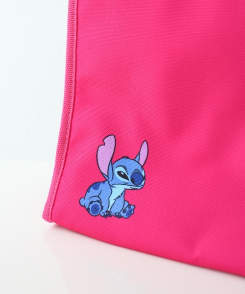Disney（ディズニー）の「〈Disney/ディズニー〉スティッチ  STITCH  ランチバッグスクエア M（ランチョンマット/テーブルウェア・レディース・ブルー/ピンク・ONE SIZE）」の6枚目の写真