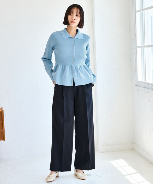 Juze（ジュゼ）の「ギャザーバブーシュパンプス（パンプス・レディース・オフホワイト/ブラック・L/M）」の19枚目の写真