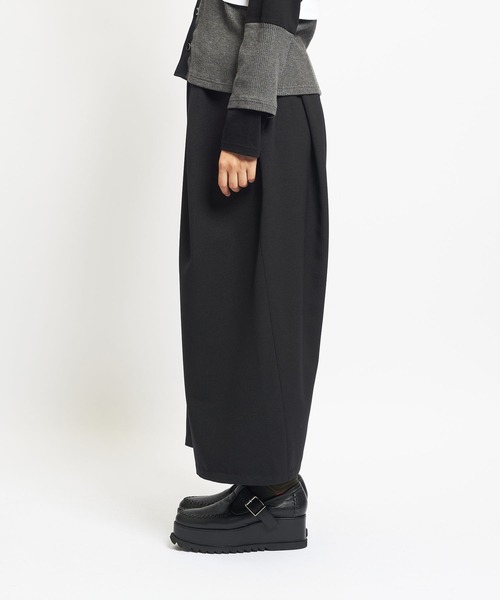 gomme（ゴム）の「ウォームPツイル　スパイラルパンツ（その他パンツ・レディース・ブラック/カーキ/パープル・MEDIUM）」の19枚目の写真