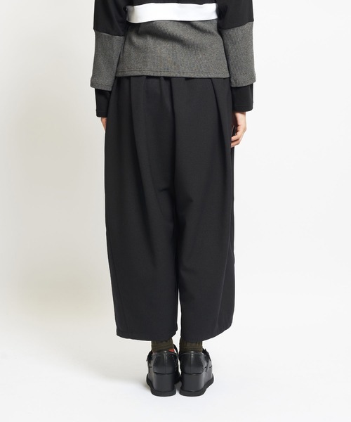 gomme（ゴム）の「ウォームPツイル　スパイラルパンツ（その他パンツ・レディース・ブラック/カーキ/パープル・MEDIUM）」の20枚目の写真