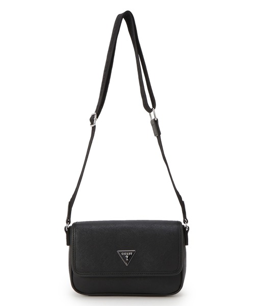 Guess(ゲス)の「VIVIETTE Mini Crossbody Flap クロスボディ ショルダーバッグ(ショルダーバッグ・レディース・ブラック・ONE SIZE)」の1枚目の写真