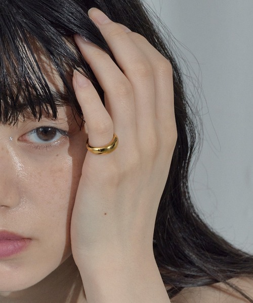 ORLEAN(オルレアン)の「【ORLEAN】メタルピンキーリング(リング・レディース・ゴールド/シルバー・フリー)」の12枚目の写真