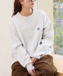 ベイジ BEIGE ニットスウェット セーター プルオーバー クルーネック ニット/セーター（ベージュ系・ブランドロゴ）ファッション通販 - ZOZOTOWN