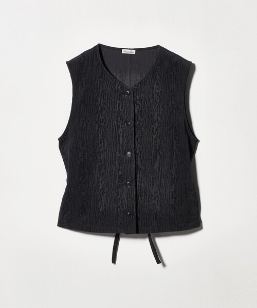 Steven Alan(スティーブンアラン)の「<Steven Alan>ランダム コーデュロイ ベスト(ベスト・レディース・ナチュラル/ブラック・M/S)」の2枚目の写真