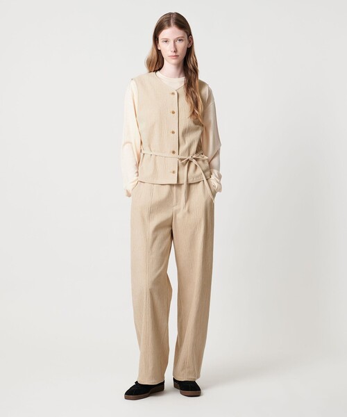 Steven Alan(スティーブンアラン)の「<Steven Alan>ランダム コーデュロイ ベスト(ベスト・レディース・ナチュラル/ブラック・M/S)」の3枚目の写真