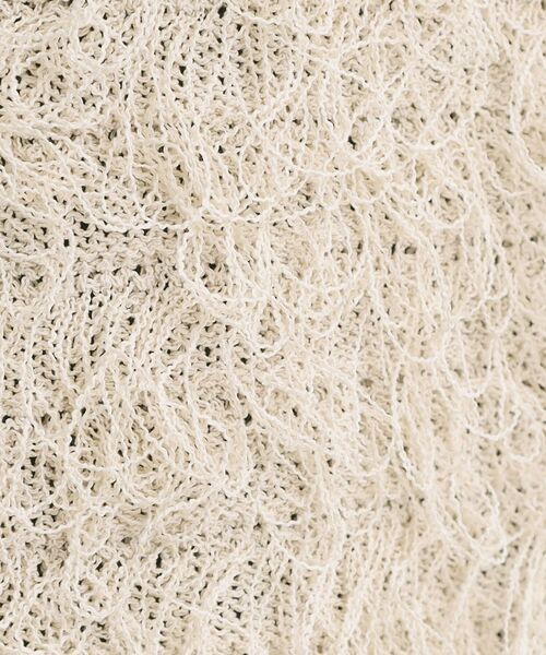 Cutie Blonde(キューティーブロンド)の「【前後2WAY】着るだけで着映える ループヤーンベスト(ベスト・レディース・ブラウン系その他/ライトベージュ/グリーン系・00)」の17枚目の写真