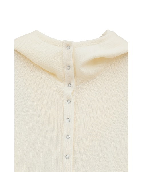 クラネ Wool Rib Hooded Tight Tops 1サイズ WOOL RIB HOODED TIGHT TOPS｜TOPS(トップス)｜CLANE OFFICIAL