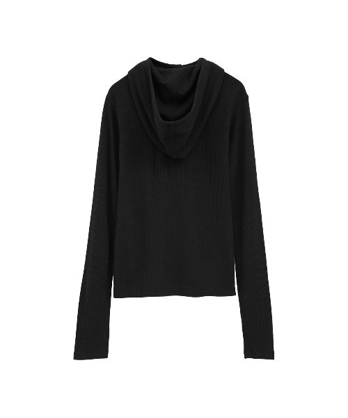 トップス CLANE WOOL RIB HOODED TIGHT TOPS WOOL RIB HOODED TIGHT TOPS(パーカー)|CLANE(クラネ)の