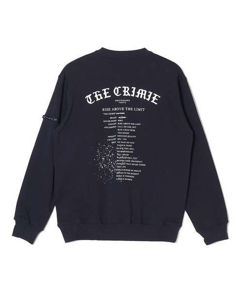 CRIMIE（クライミー）の「THE CRIMIE 2025 TOUR CREW NECK SWEAT（スウェット・メンズ・ブラック/ダークグリーン/ネイビー・M/L/XL/XXL）」の3枚目の写真