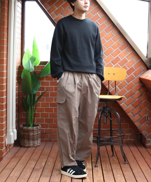 8(eight)(エイト)の「ポリ撥水バルーンカーゴパンツ(カーゴパンツ・メンズ・カーキ/ライトベージュ/ブラック/モカ・X-LARGE/MEDIUM/LARGE)」の15枚目の写真