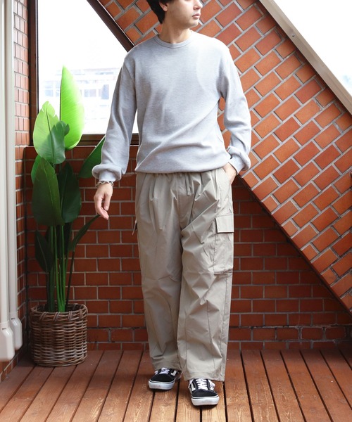 8(eight)(エイト)の「ポリ撥水バルーンカーゴパンツ(カーゴパンツ・メンズ・カーキ/ライトベージュ/ブラック/モカ・X-LARGE/MEDIUM/LARGE)」の22枚目の写真