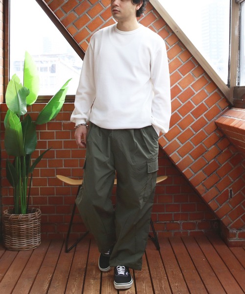 8(eight)(エイト)の「ポリ撥水バルーンカーゴパンツ(カーゴパンツ・メンズ・カーキ/ライトベージュ/ブラック/モカ・X-LARGE/MEDIUM/LARGE)」の10枚目の写真