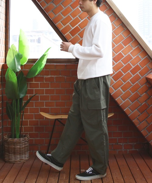 8(eight)(エイト)の「ポリ撥水バルーンカーゴパンツ(カーゴパンツ・メンズ・カーキ/ライトベージュ/ブラック/モカ・X-LARGE/MEDIUM/LARGE)」の11枚目の写真