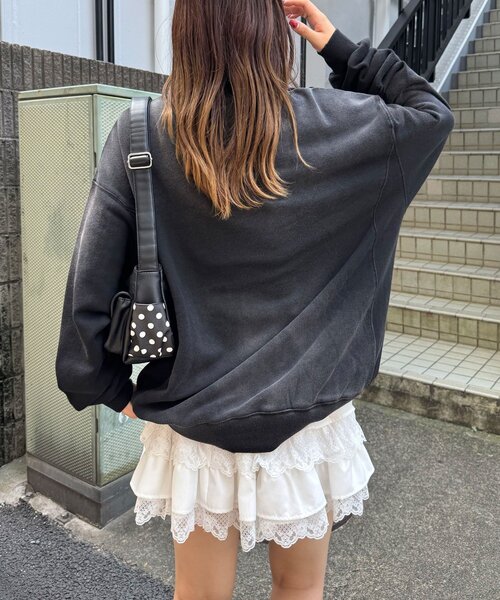 RePRODUCTION LABEL(リプロダクションレーベル)の「【RePRODUCTION LABEL / リプロダクションレーベル】ベーシックフェードスウェット(Tシャツ/カットソー・レディース・ブラック/バーガンディー/ブルー・FREE)」の20枚目の写真