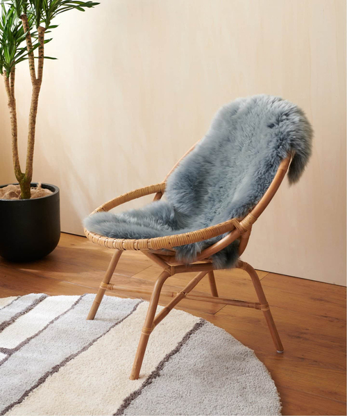 専用  北欧 シープスキン ラグ SHEEPSKIN シープスキン ラグ 90×60cm（ラグ/マット）｜journal