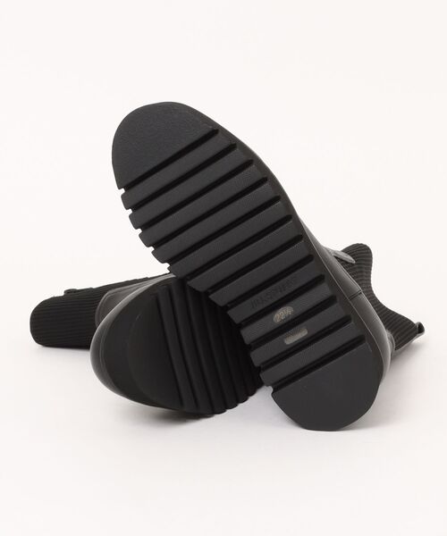 JILL STUART（ジルスチュアート）の「厚底ソックスブーツ（ブーツ・レディース・ブラック・24.5cm/24.0cm/23.5cm/23.0cm/22.5cm）」の3枚目の写真