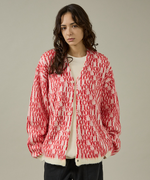 TOWNCRAFT(タウンクラフト)の「【TOWNCRAFT / タウンクラフト】VINTAGE PATTERN SHAGGY CARDIGAN / ヴィンテージパターン シャギーカーディガン(カーディガン/ボレロ・メンズ・その他1/その他2・L/M)」の2枚目の写真