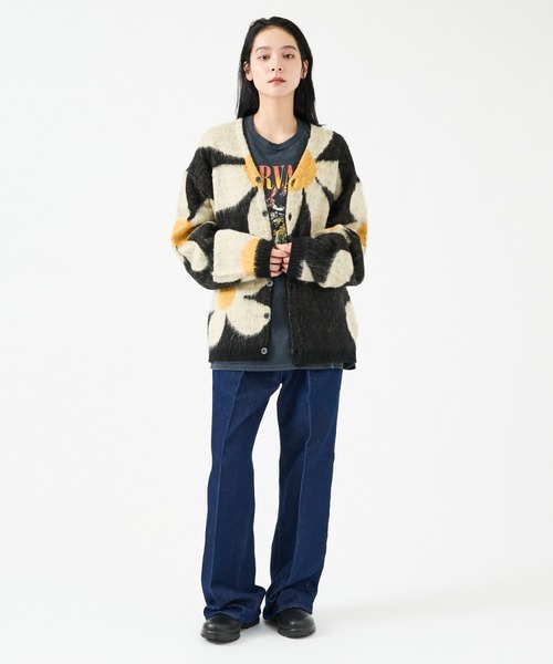 TOWNCRAFT(タウンクラフト)の「【TOWNCRAFT / タウンクラフト】VINTAGE PATTERN SHAGGY CARDIGAN / ヴィンテージパターン シャギーカーディガン(カーディガン/ボレロ・メンズ・その他1/その他2・L/M)」の3枚目の写真