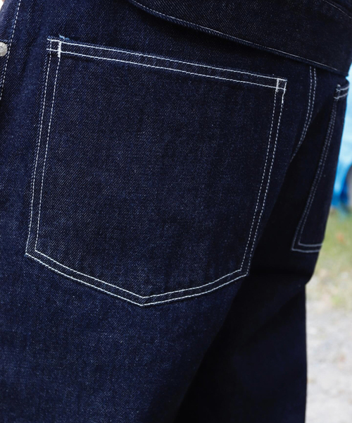 BAL(バル)の「BAL / バル 12OZ STRAIGHT LEG 5P JEAN(デニムパンツ・メンズ・ネイビー・2/3)」の4枚目の写真