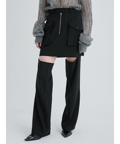 SORIN（ソリン ）の「Skirt Layered Like Pants/スカートレイヤード