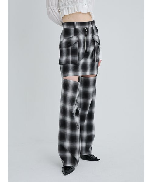 SORIN（ソリン ）の「Skirt Layered Like Pants/スカートレイヤード
