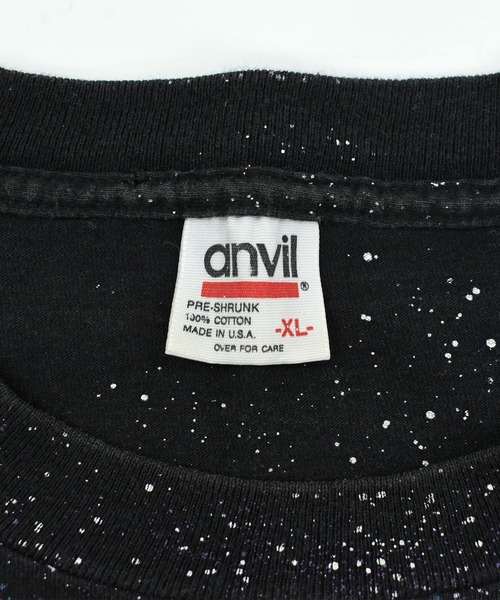 ANVIL(アンヴィル)の「【USED】90's anvil “WOLF” AOP アニマル Tシャツ USA製(Tシャツ/カットソー・メンズ・ブラック・X-LARGE)」の4枚目の写真