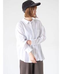 Lugnoncure | 無地/柄アソートレギュラーオーバーシャツ(シャツ/ブラウス)