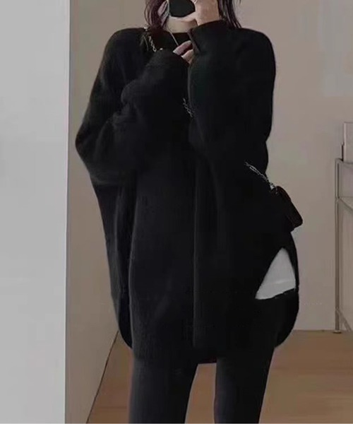 オーバーサイズニットプルオーバー（ニット/セーター）｜CHUL