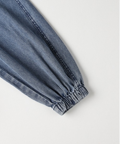 BACK NUMBER(バックナンバー)の「【BACK NUMBER】デニムフードシャツ (フード付き/柔らかデニム/リラックス/カジュアル)(シャツ/ブラウス・レディース・ライトインディゴブルー/その他1・L/M)」の3枚目の写真