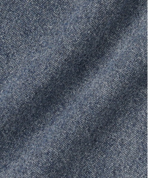 BACK NUMBER(バックナンバー)の「【BACK NUMBER】デニムフードシャツ (フード付き/柔らかデニム/リラックス/カジュアル)(シャツ/ブラウス・レディース・ライトインディゴブルー/その他1・L/M)」の6枚目の写真