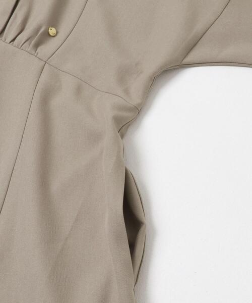 F by ROSSO(エフバイロッソ)の「『UR TECH SMOOTHLUXE』F by ROSSO キーネックワンピース(ワンピース・レディース・ベージュ/ブラック/チャコールグレー・36/38)」の17枚目の写真