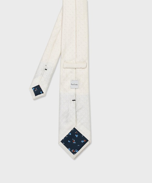 ジャカードシルバーパターン タイ【250087 552MJ】（ネクタイ）｜Paul